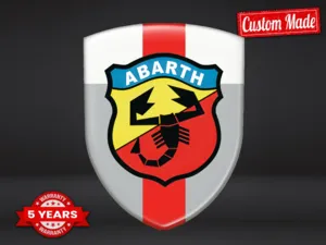 Fiat Abarth Logo Aufkleber Business Design Max Racing Premium